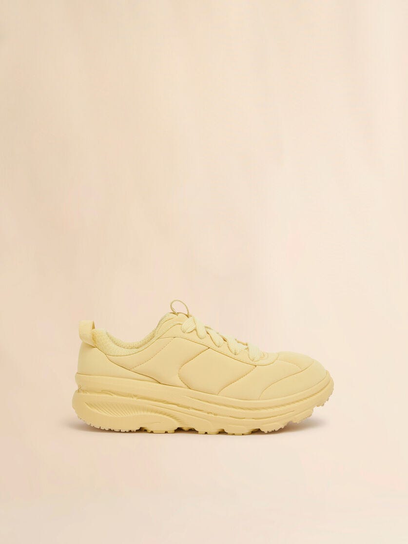 Yellow MARNI x HOKA Bondi B3LS Sneaker