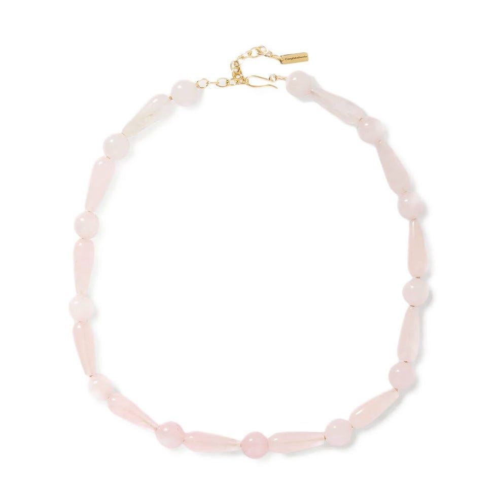 Depths of Time Rose Quartz Necklace