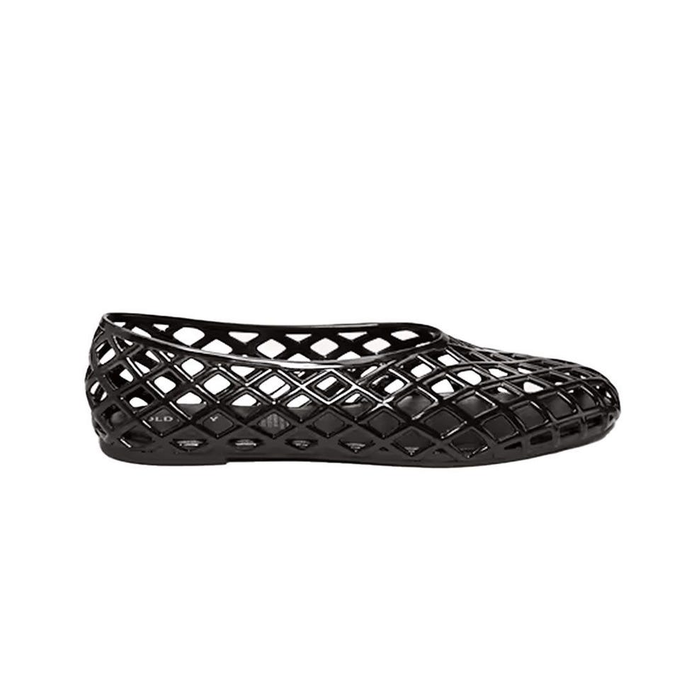 Jelly Lattice Ballet Flats