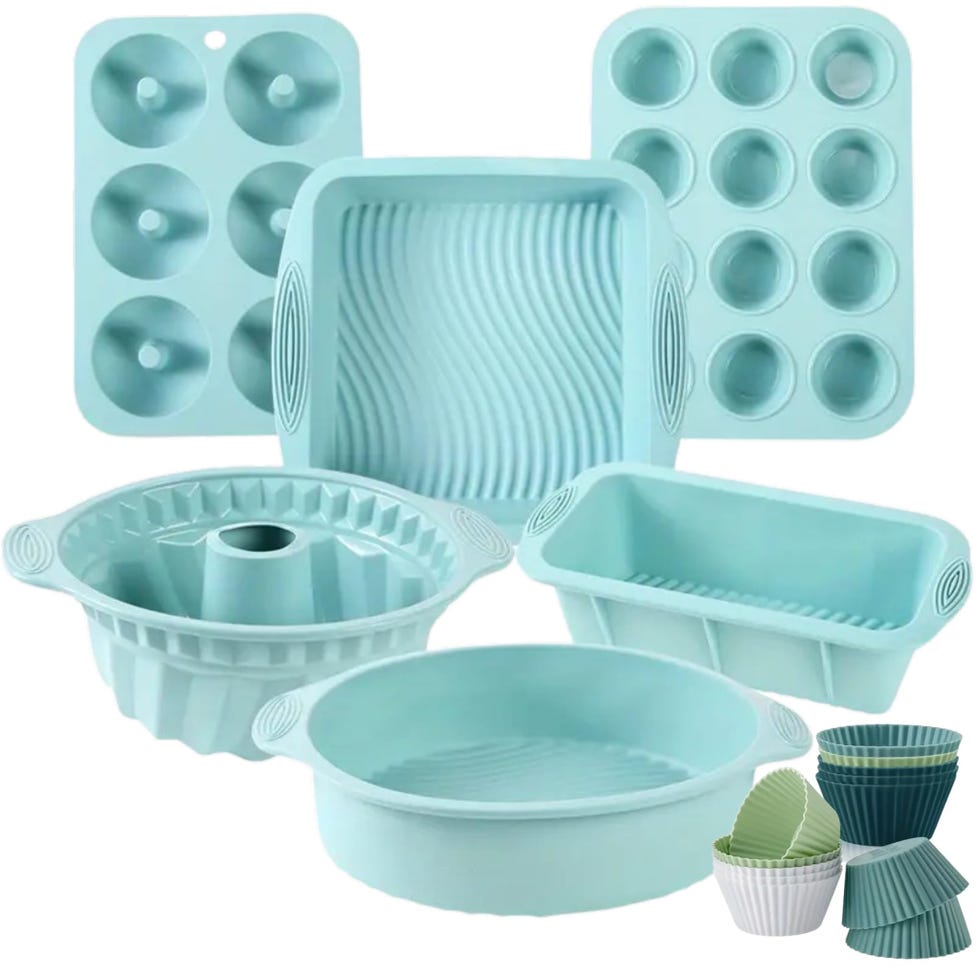 Moldes silicona reposteria 18 piezas