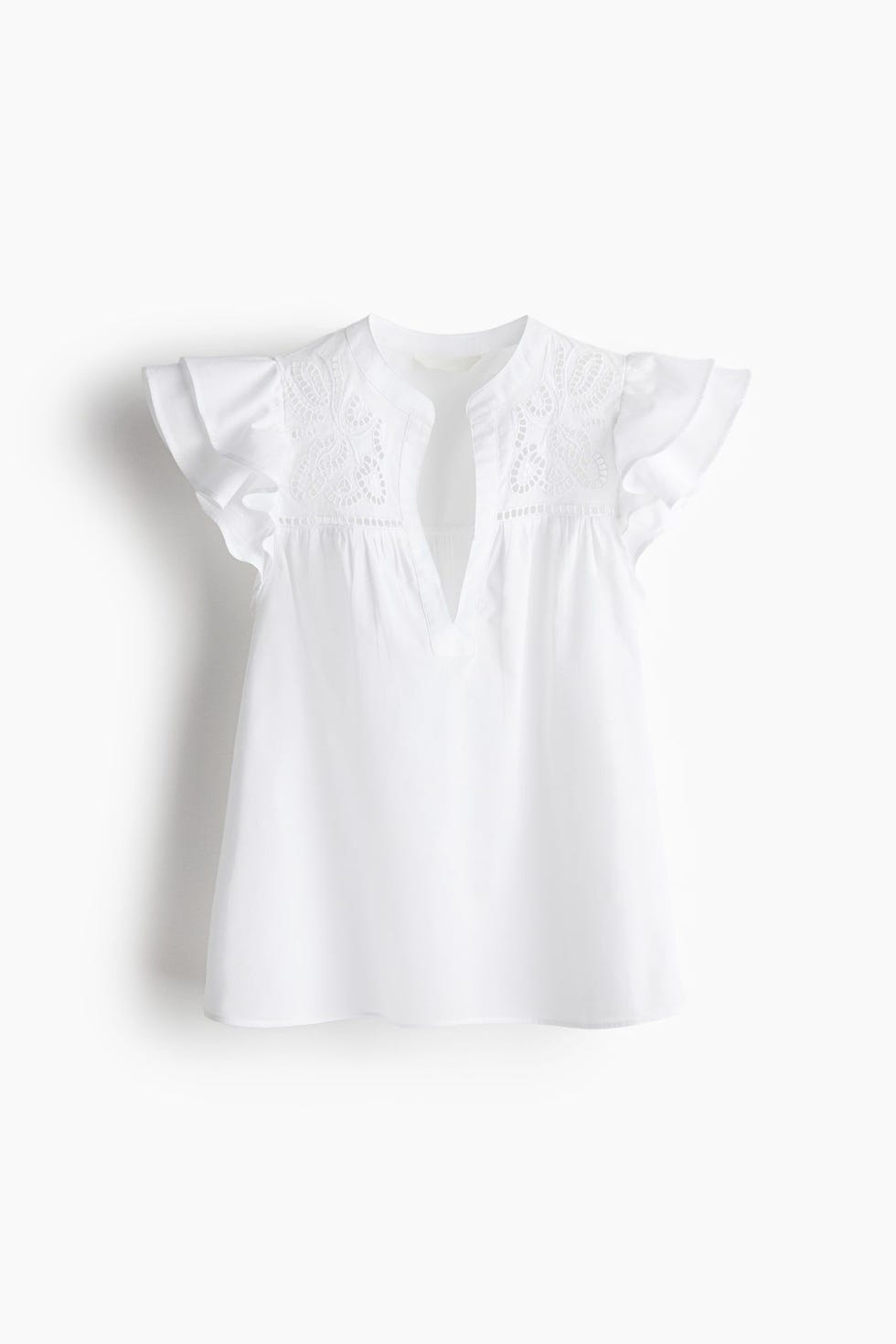 Blouse in Sangallo