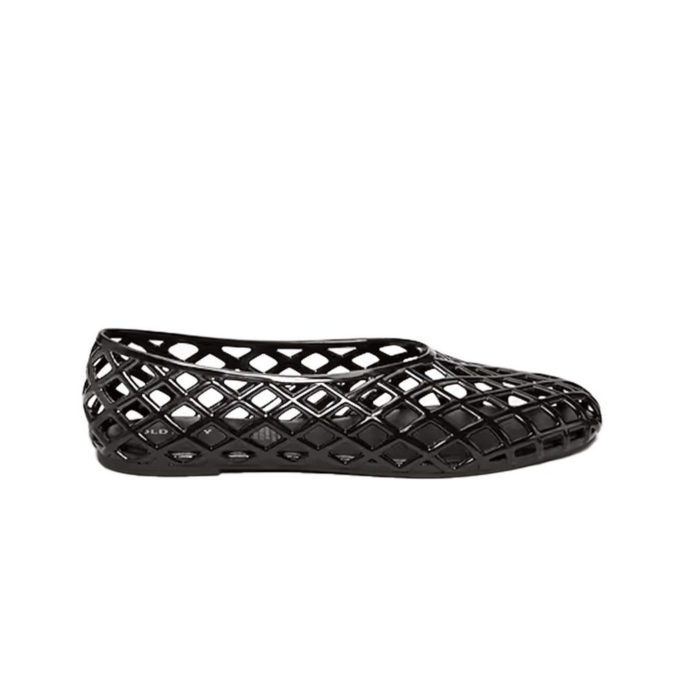 Jelly Lattice Ballet Flats