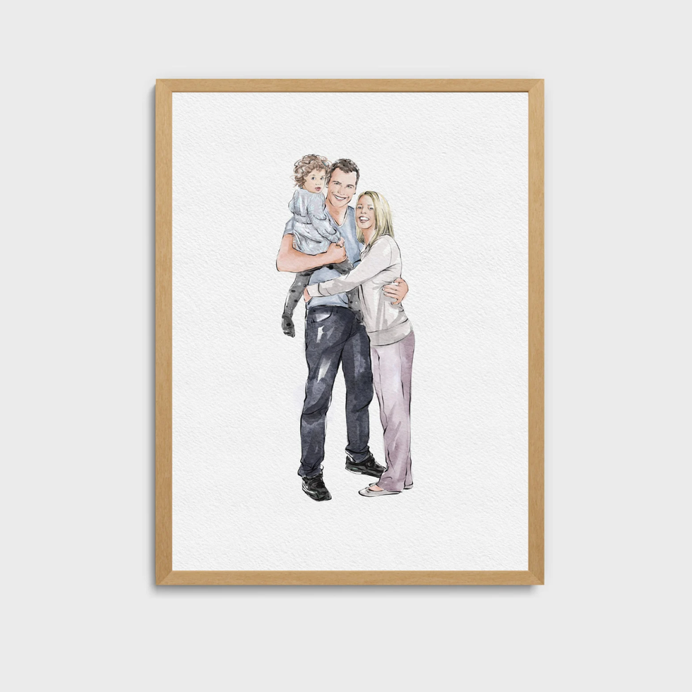 Custom Watercolor Portrait