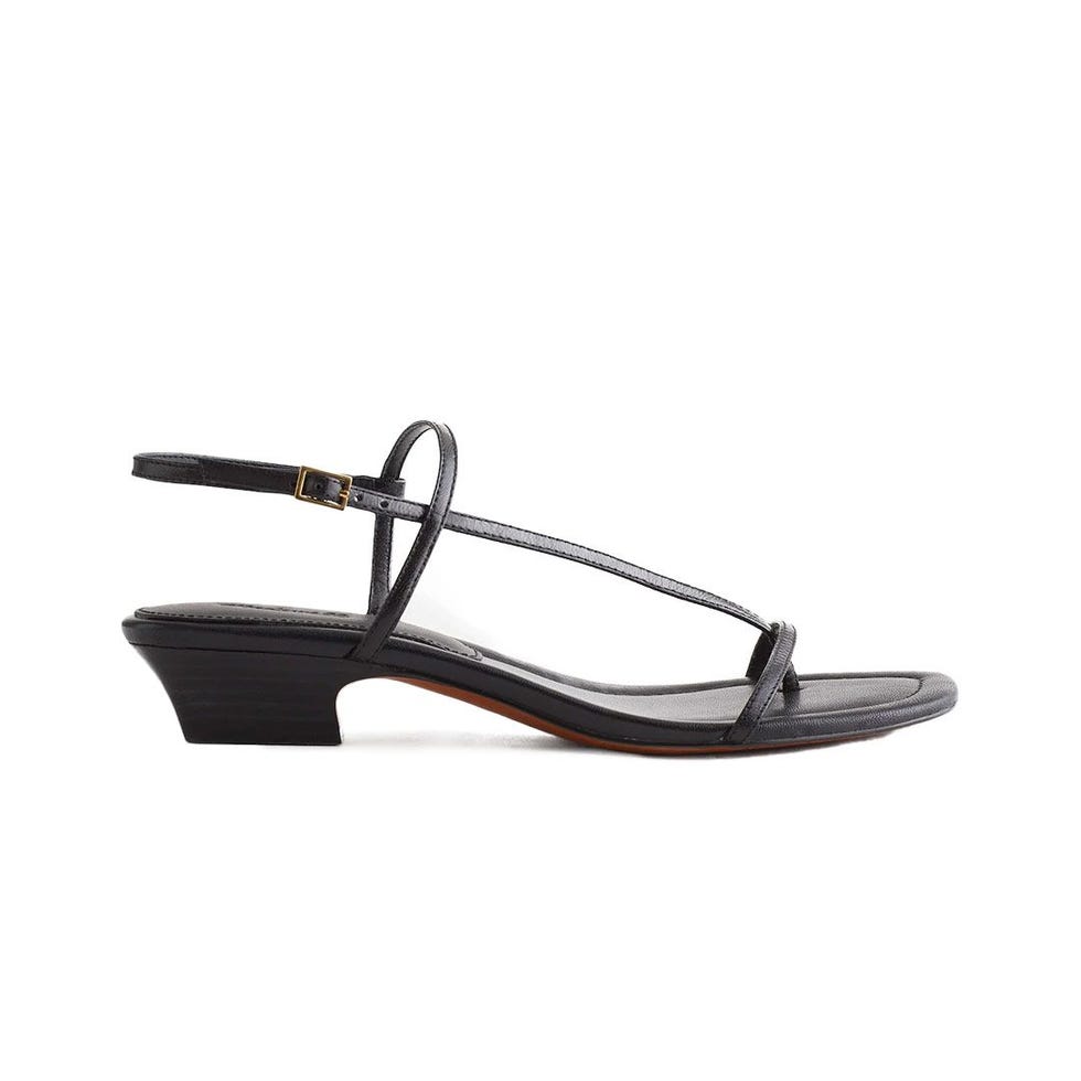 Maycie Asymmetric T-Strap Sandal