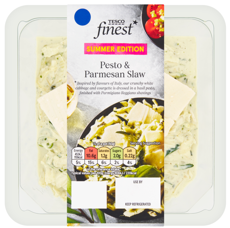 Finest Pesto & Parmesan Slaw 250g
