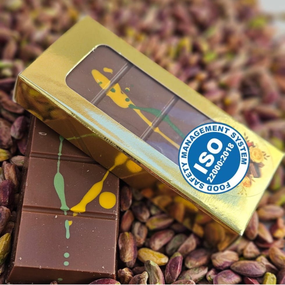 Chocolate de Dubai 100 g - Hecho a mano Dubai chocolate Kadayif y pistacho