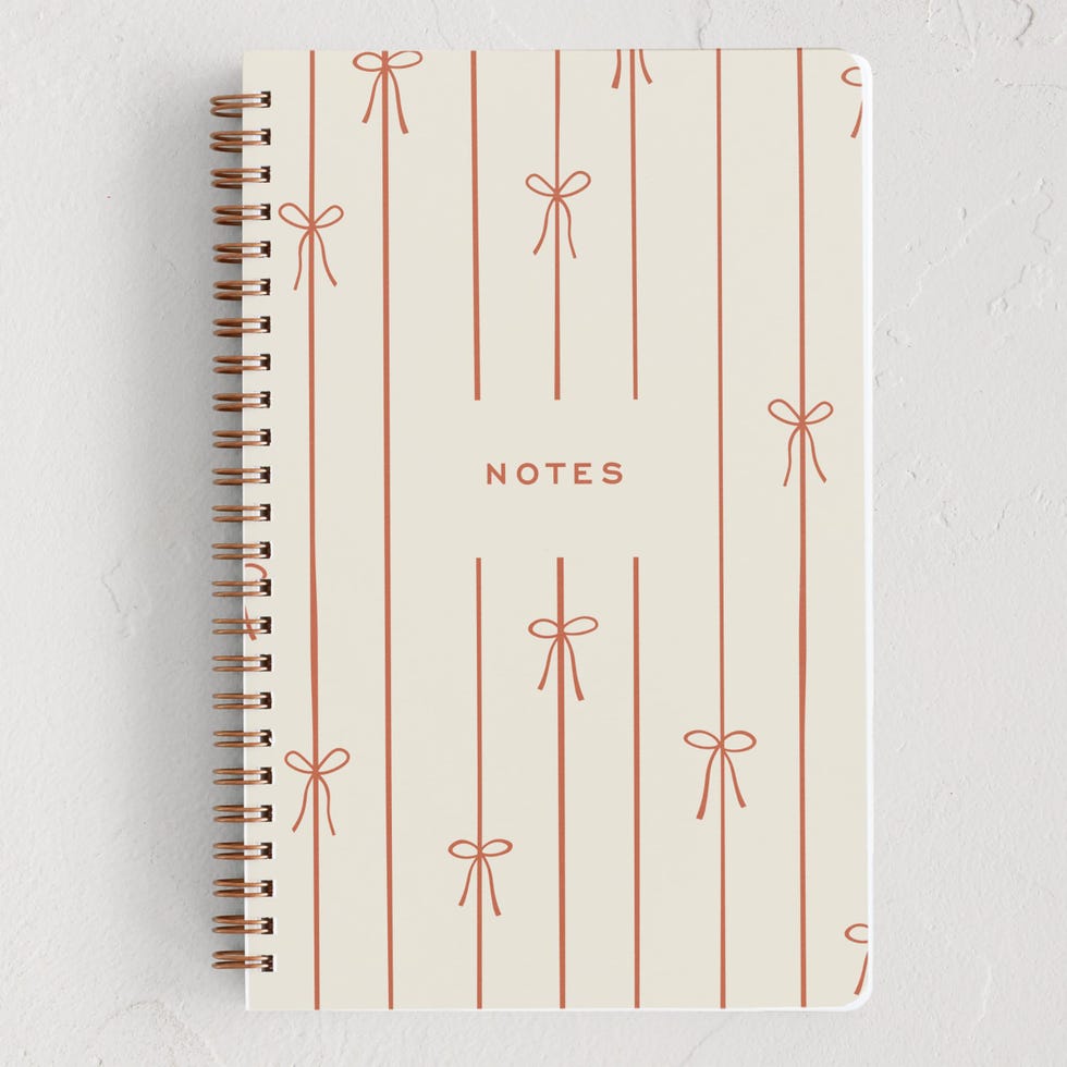 Red Bow Notebook