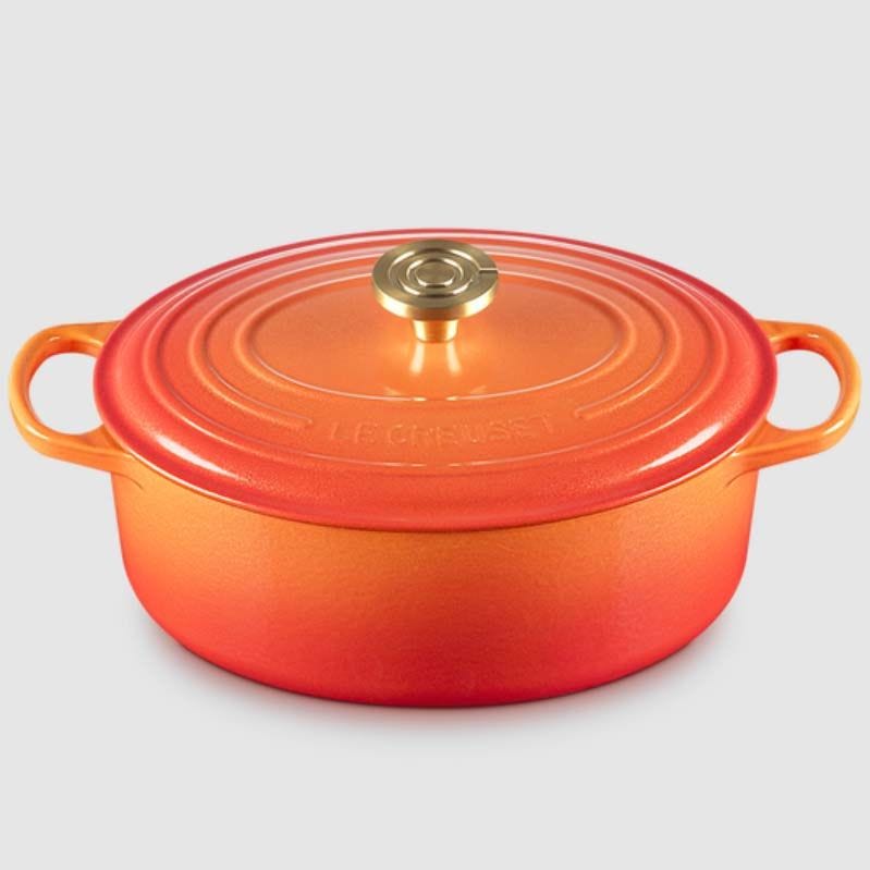 Flamme Dorée Oval Casserole