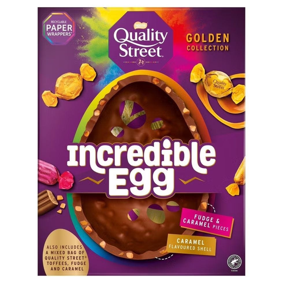 Golden Collection Incredible Egg 495g