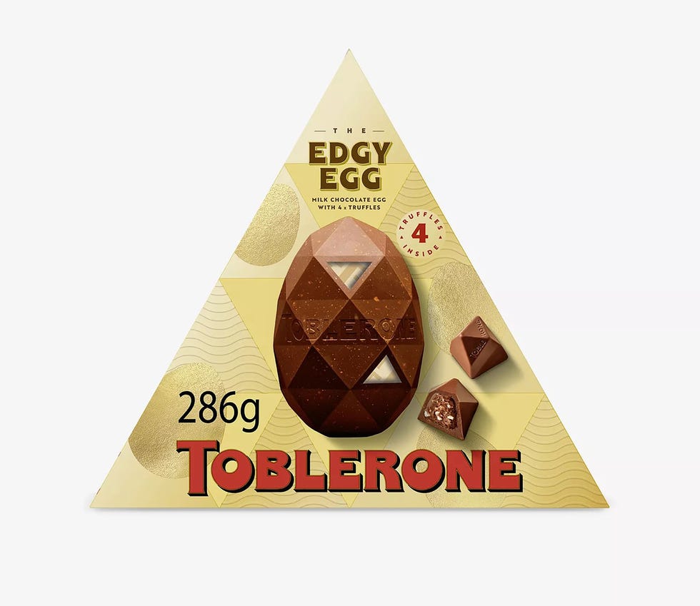 The Edgy Egg Milk Chocolate Egg with Truffles