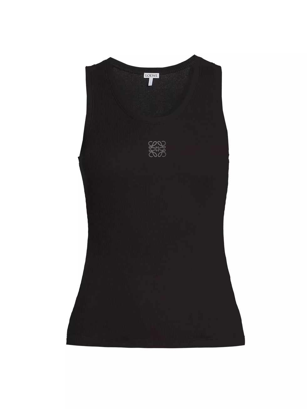 Anagram Logo Ribbed Tank Top 