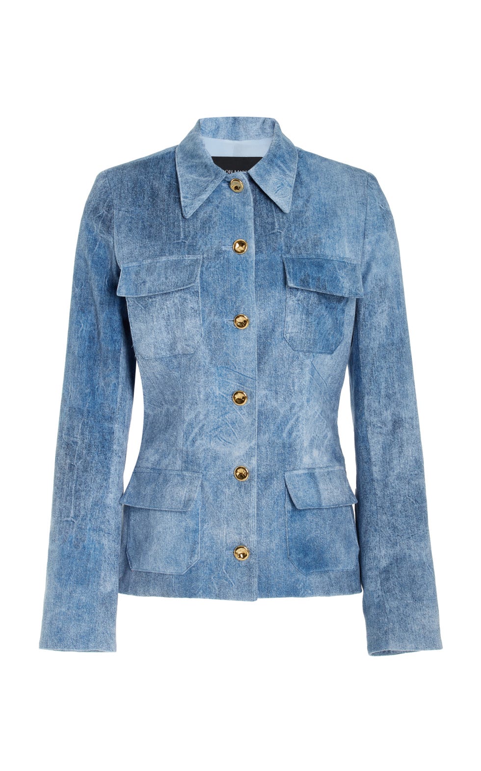 Gage Tailored Velvet Denim Jacket