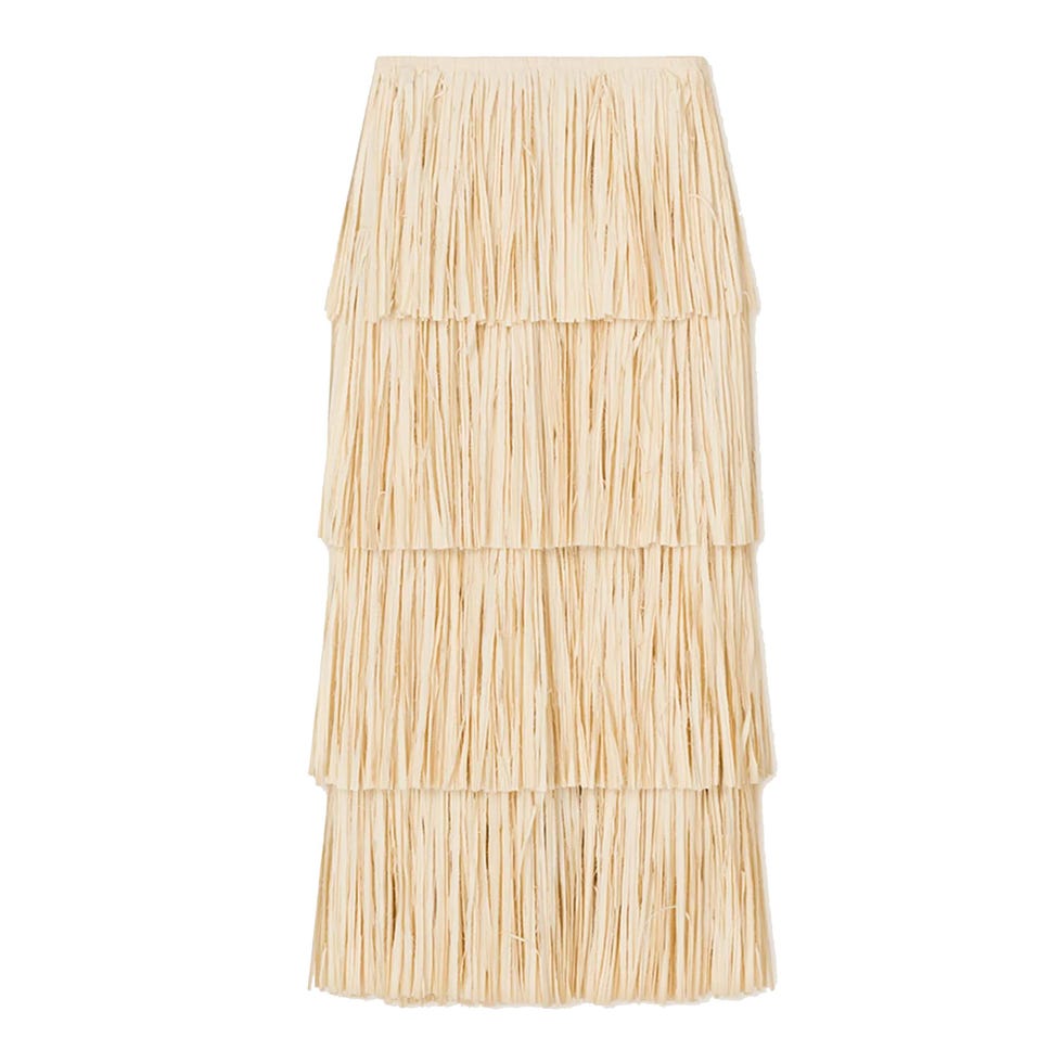 fringed skirt