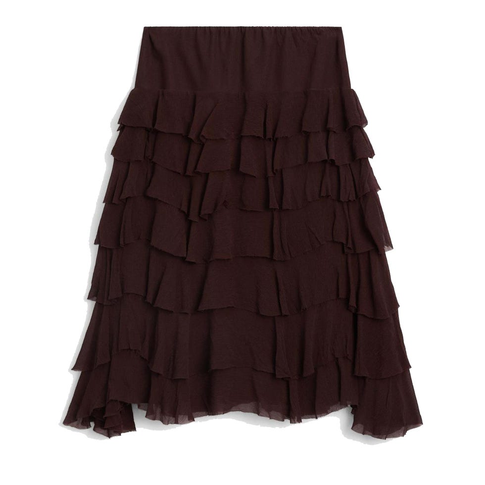ruffle skirt