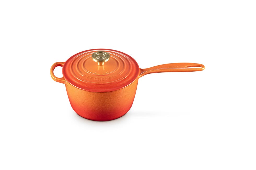 2.25-Quart Enameled Cast Iron Saucepan