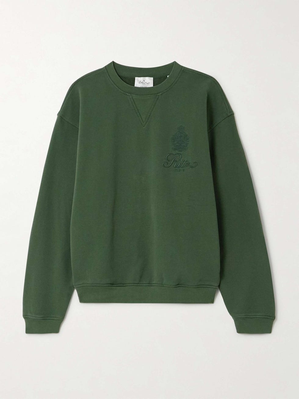 X Ritz Paris Embroidered Sweatshirt