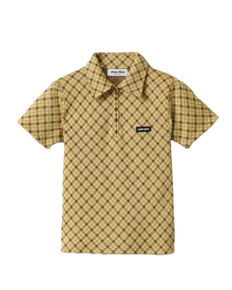 Knit Polo Shirt