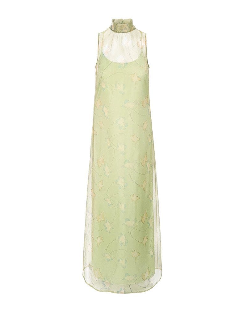 Botanical Moss Dress