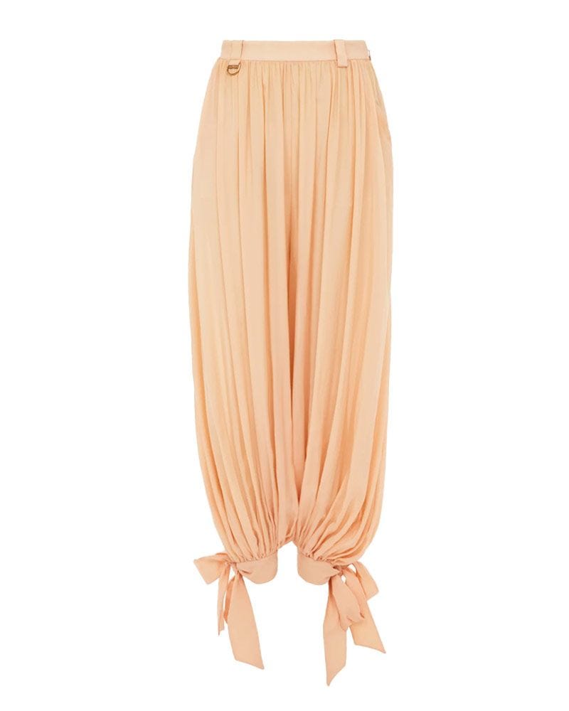 Fluid Pleated Pants