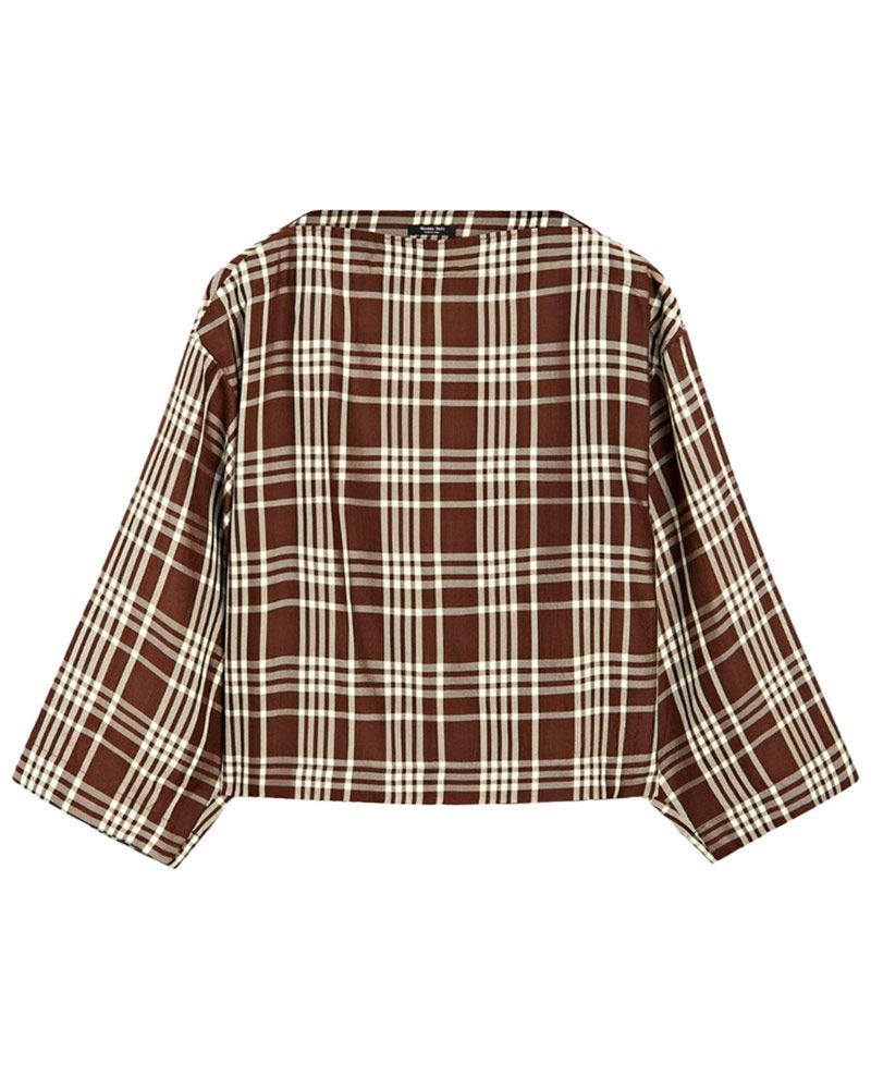 Flowing Check Shirt