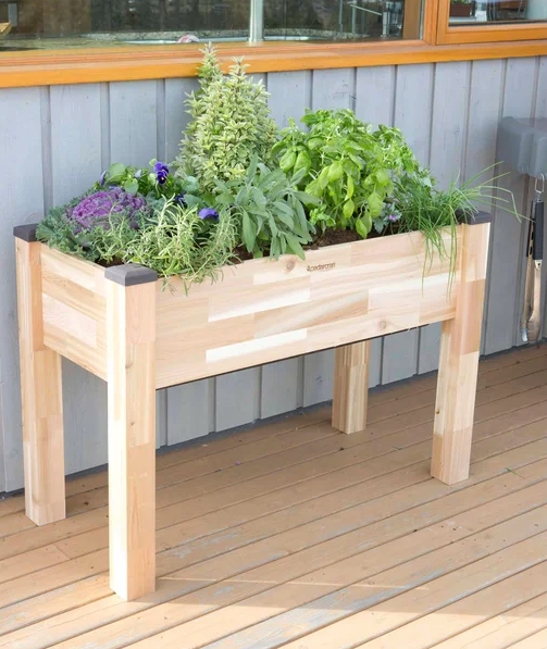 Self-Watering Elevated Garden Planter