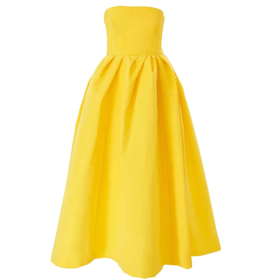 yellow dress
