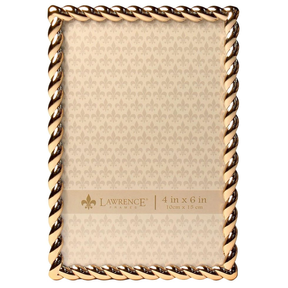 4x6 Golden Rope Picture Frame