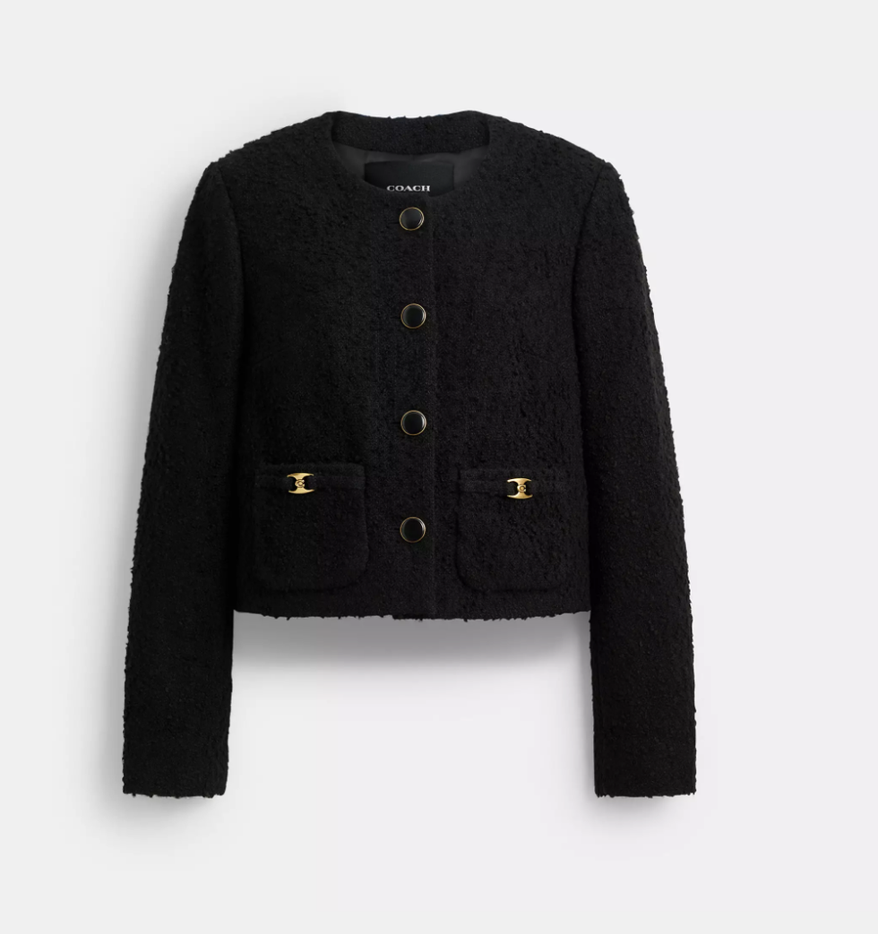★GENERAL IDEA★ WOMAN Boucle Tweed Knit Jacket [BLACK] / WB M10401AC-430_x600.jpg?v=1715962530
