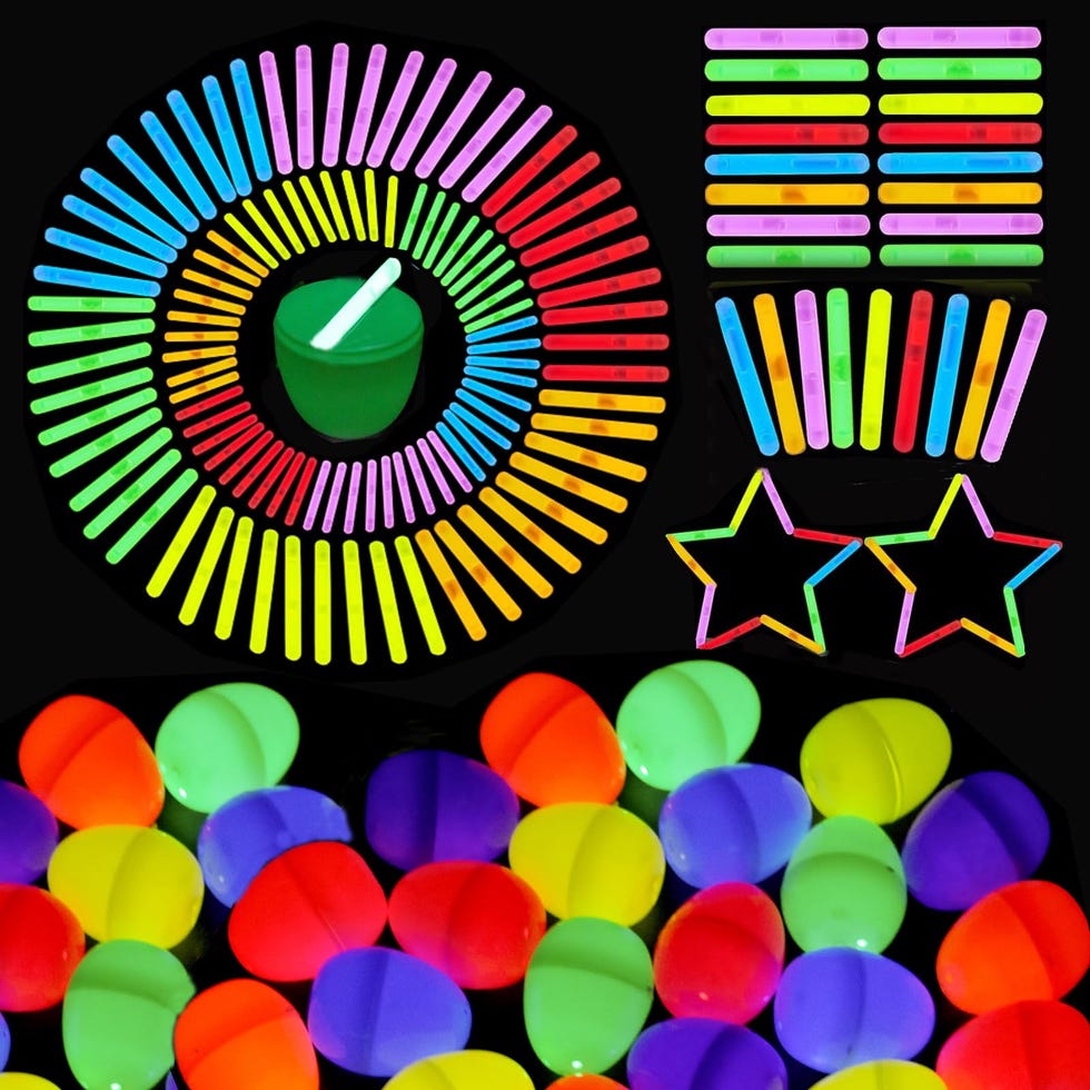 Mini Glow Sticks with Easter Eggs & Easter Eggs Basket Stuffers