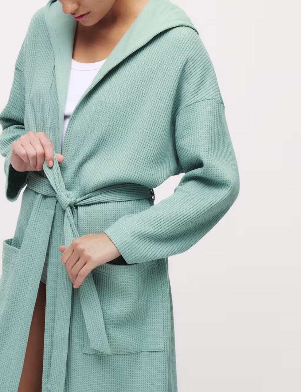 Jersey Waffle Dressing Gown 