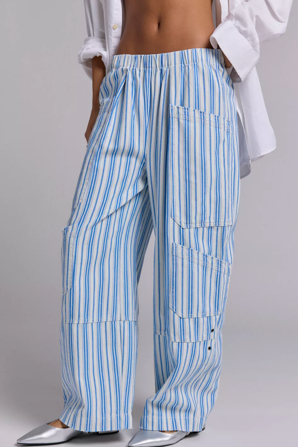 Printed Wide-Leg Pant Printed Wide-Leg Pant