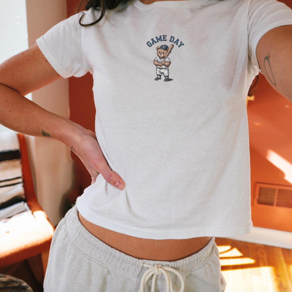 Vintage Teddy Bear Baseball Tee Vintage Teddy Bear Baseball Tee