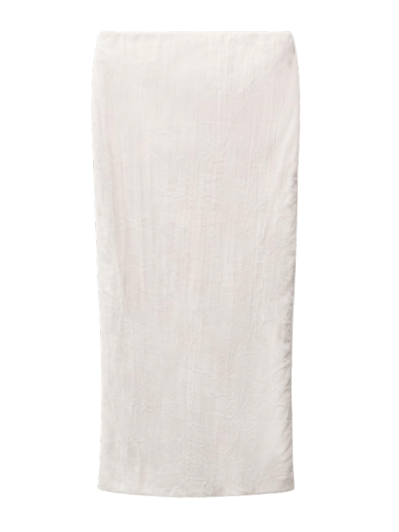 Tulle straight skirt 