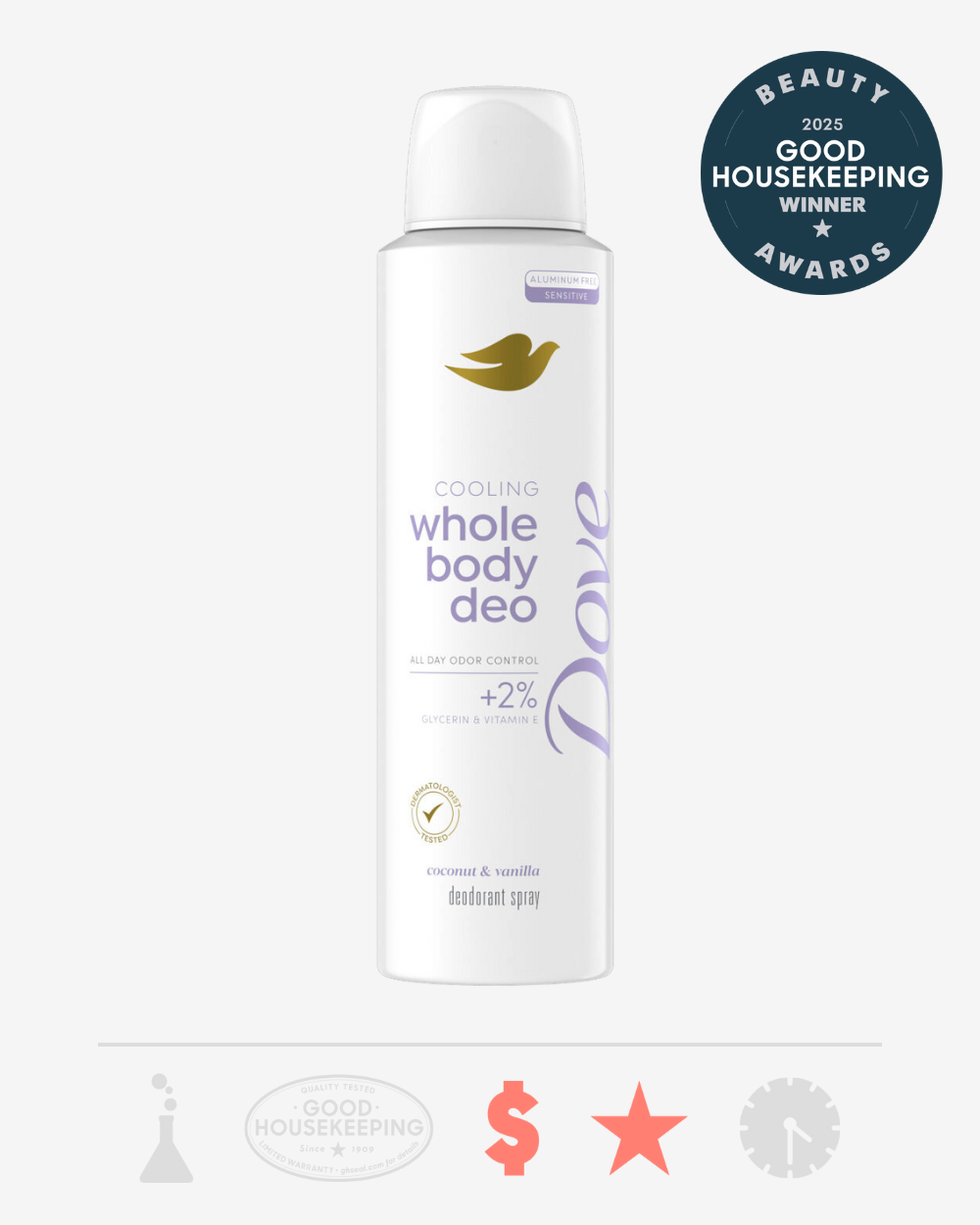 Whole Body Deo Coconut & Vanilla Cooling Spray