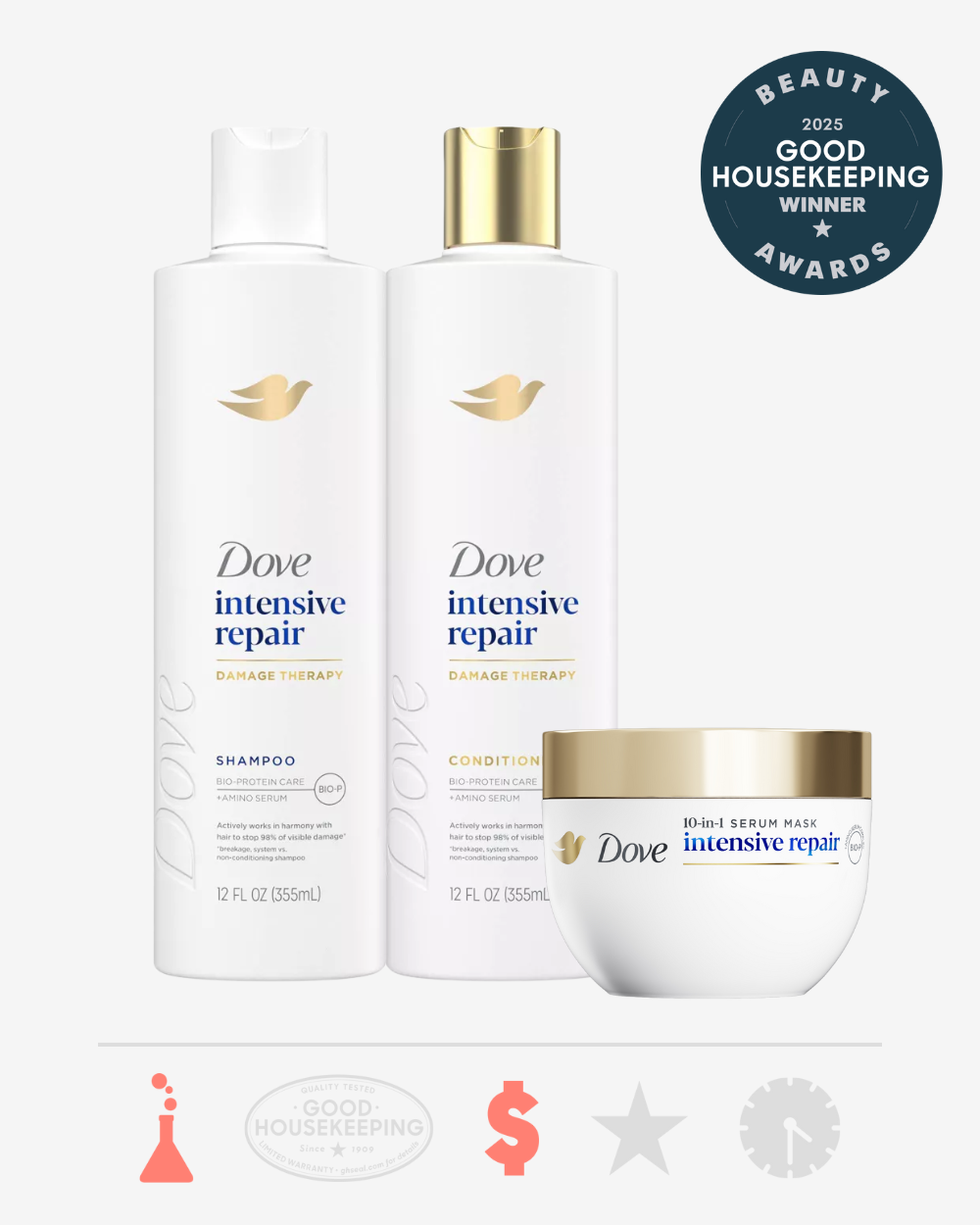 Intensive Repair Shampoo, Conditioner and 10-in-1 Serum Mask