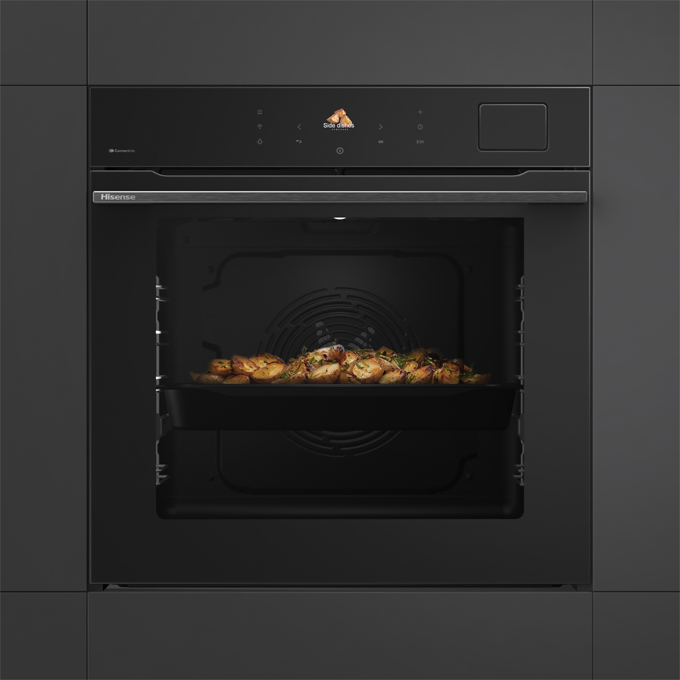 Hi8 BAS6PH8BUKWF Electric Pyrolytic Steam Smart Oven
