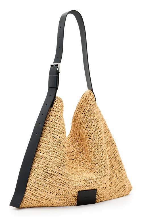 Asha Straw Shoulder Bag 