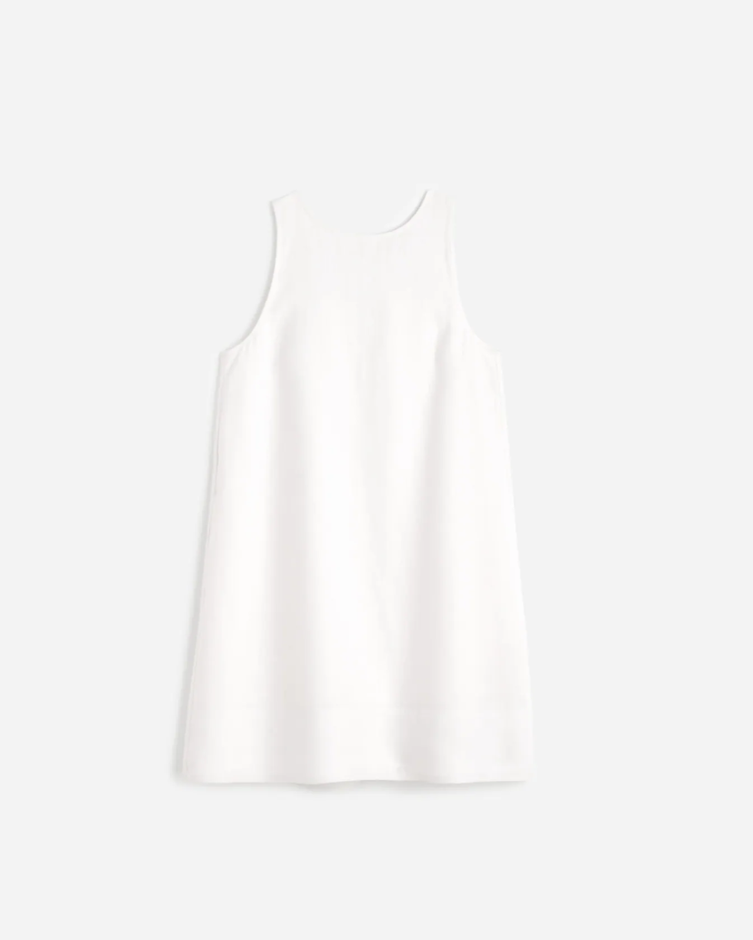 Madewell Linen Mini Shift Dress