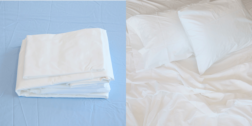 Classic Cool Cotton Percale Bed Sheet Set 