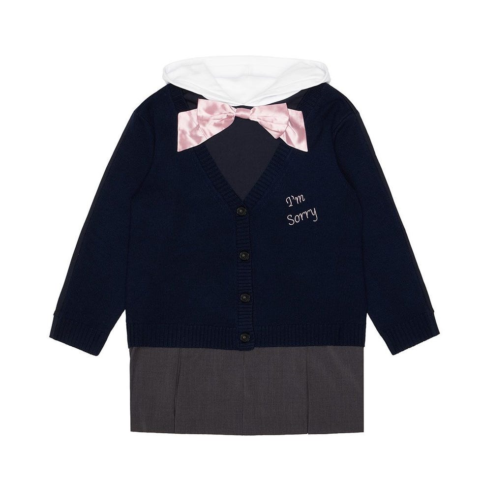 x JennyFax Edition Cardigan Hoodie Minidress 