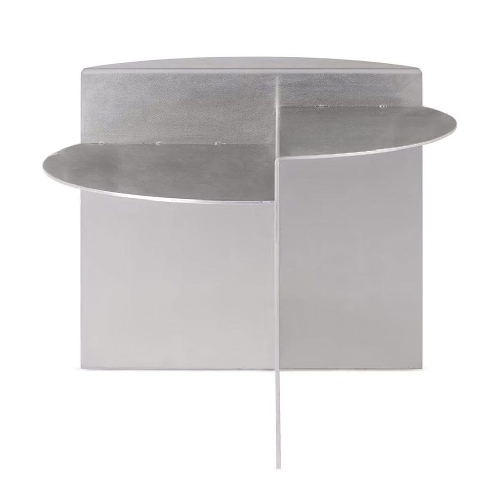 Silver Rivet Side Table