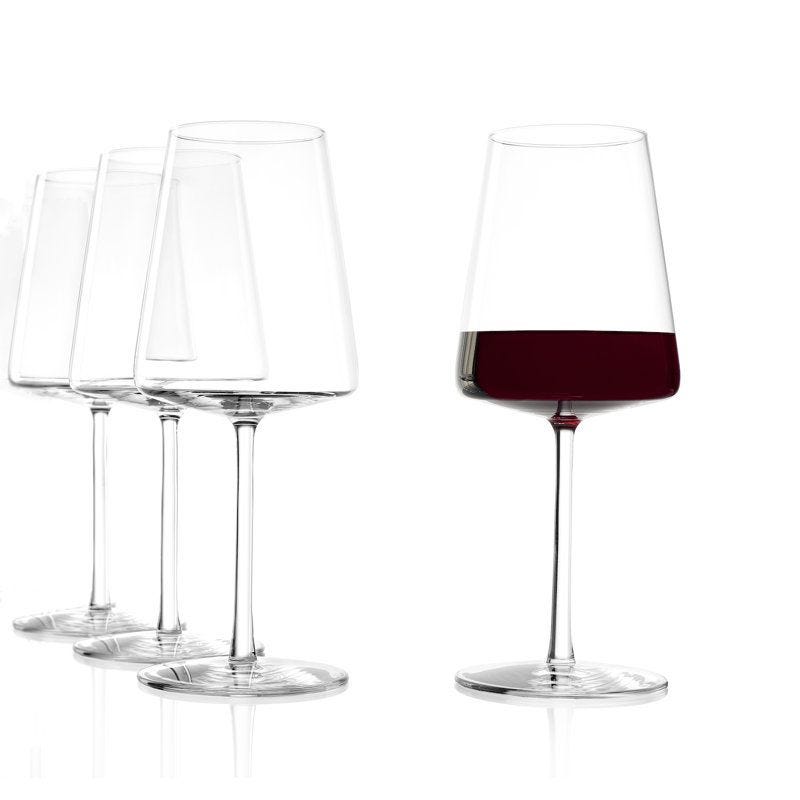 Power Red Wine Glasses (Set of 4)