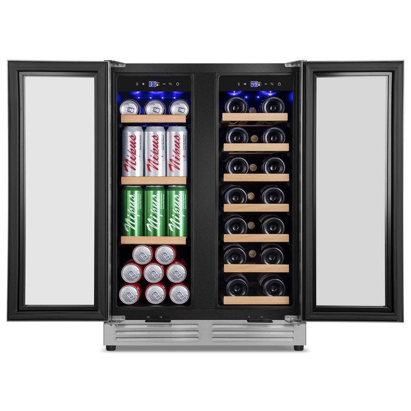 Dual Zone Undercounter Wine and Beverage Refrigerator
