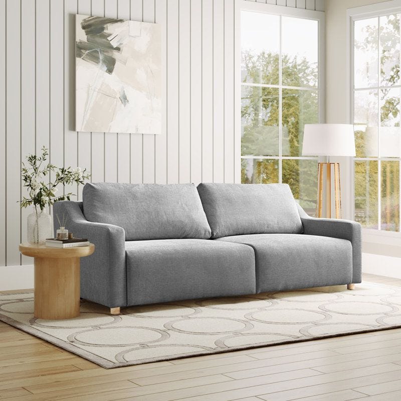 Gabi 90.2" Queen-Size Convertible Sleeper Sofa