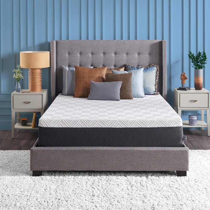 12" Medium Hybrid Mattress with CopperChill Technology