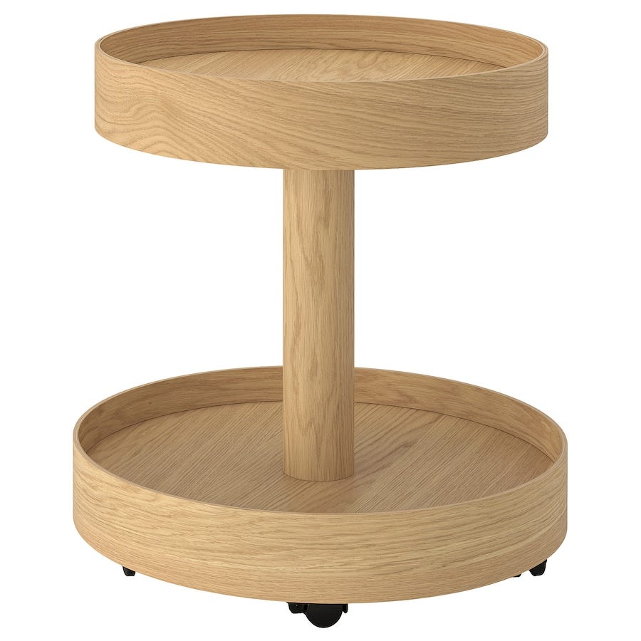STOCKHOLM 2025 Side Table on Casters