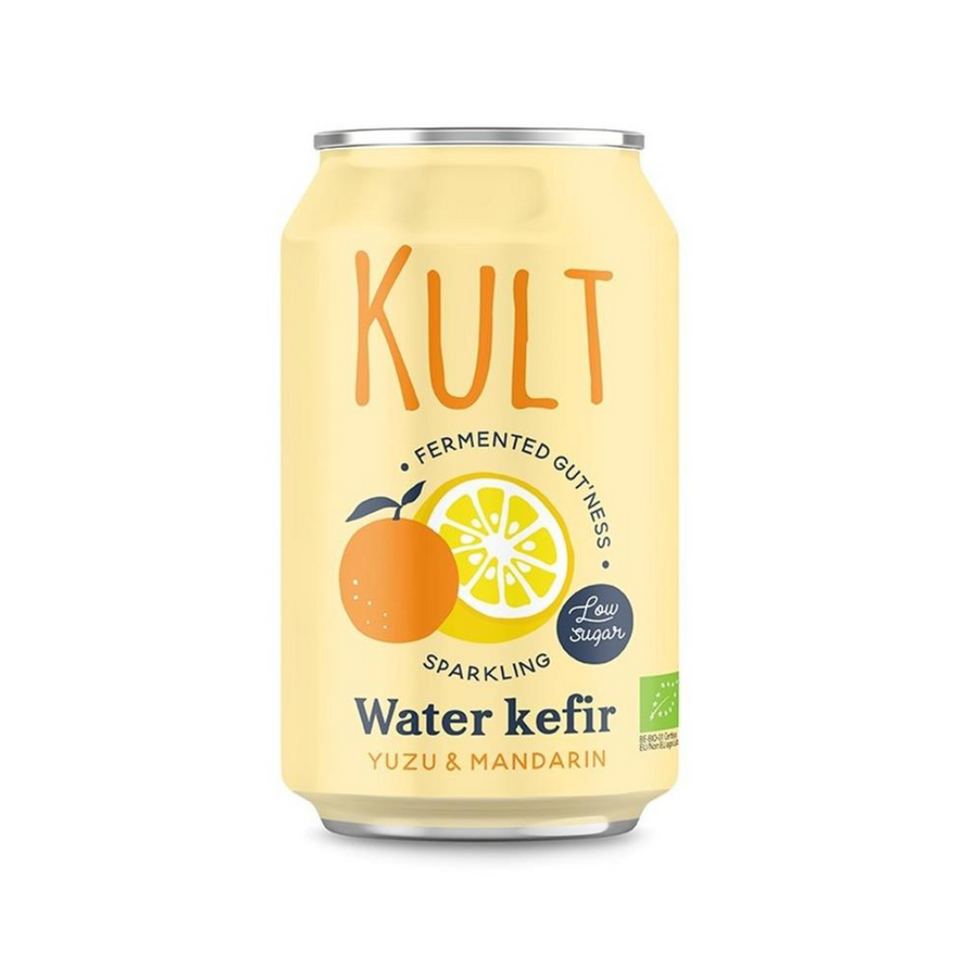KULT Water Kefir Yuzu & Mandarin Organic