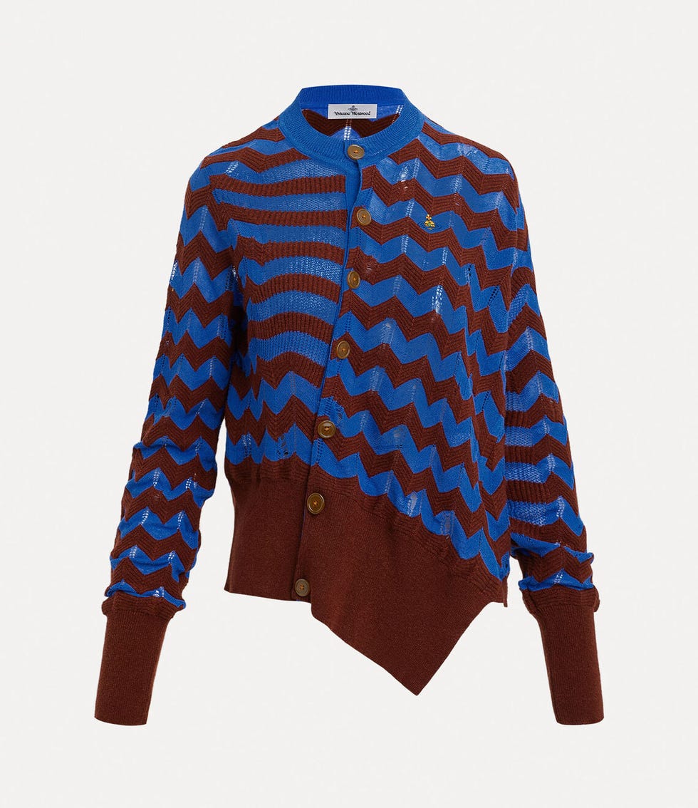 Drunken Chevron Cardi