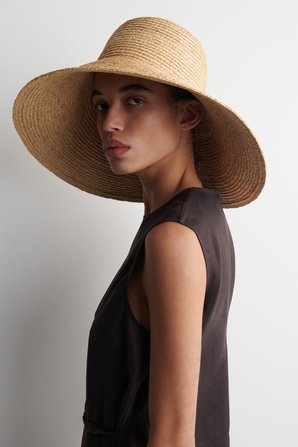 Wide Brim Straw Hat
