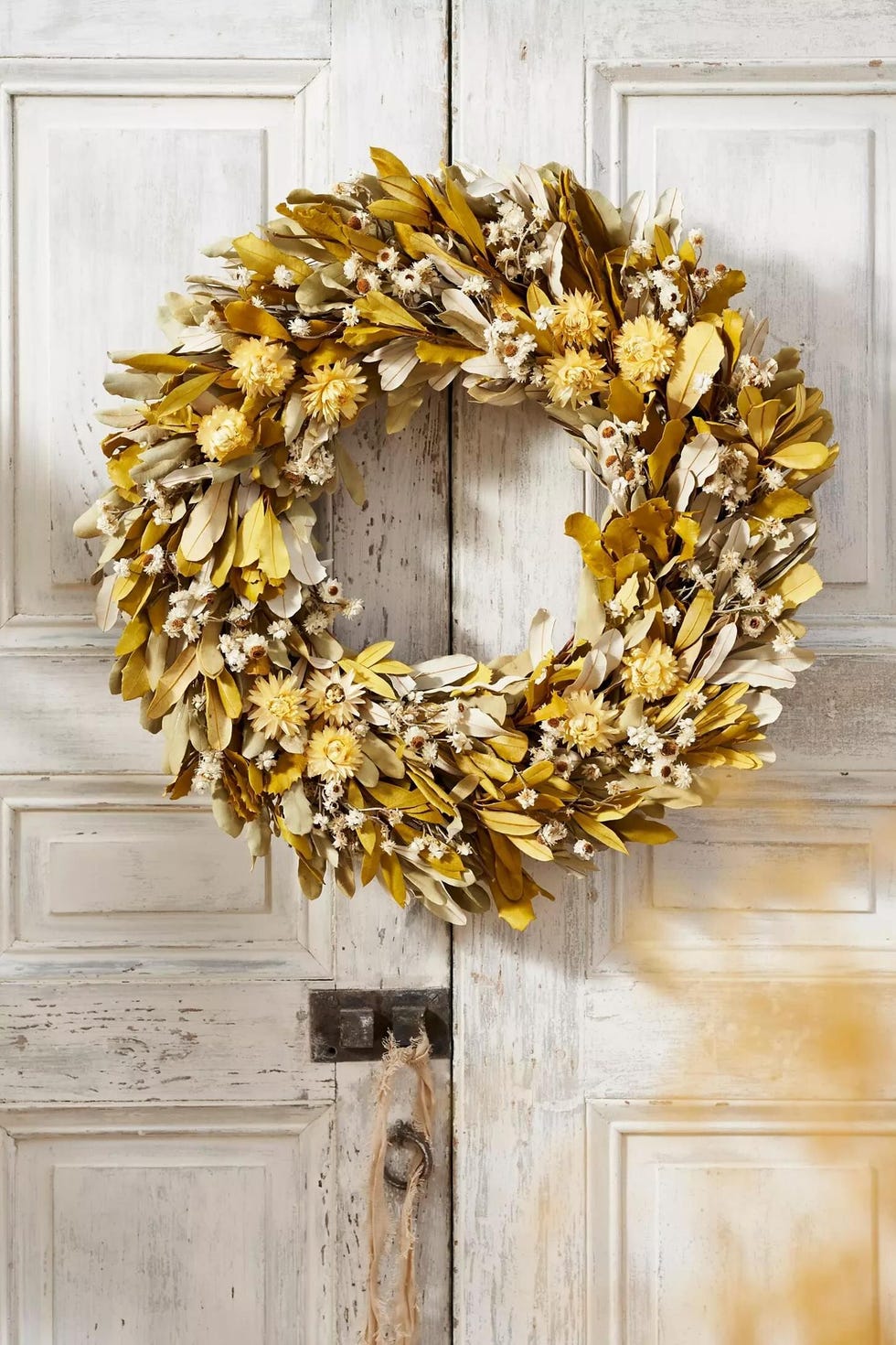 Citrus grove dried wreath